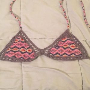 Acacia Swimwear Navajo Andy top sz Small